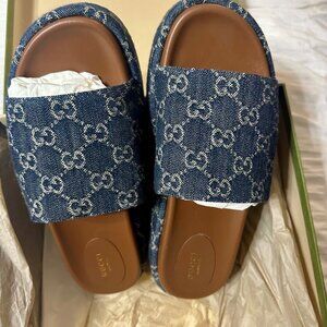 Gucci Platform Slides